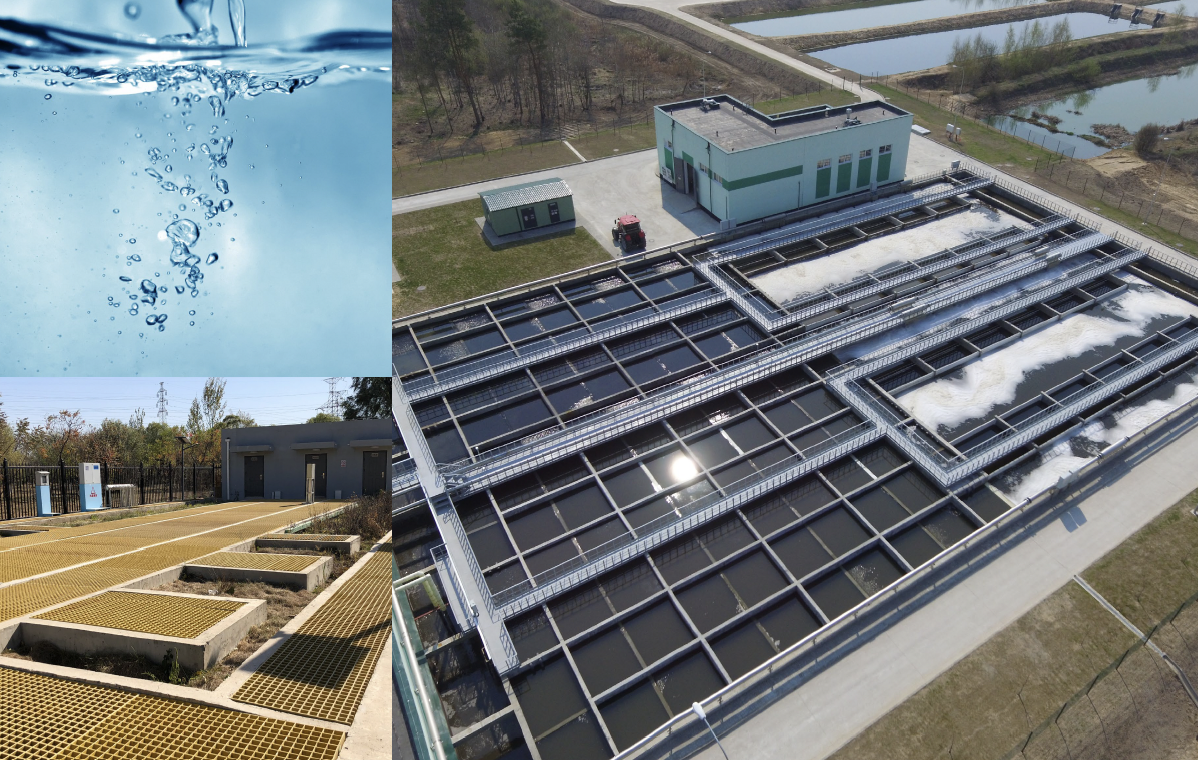 Čistírna odpadních vod (ČOV) v&nbsp;Bělorusku