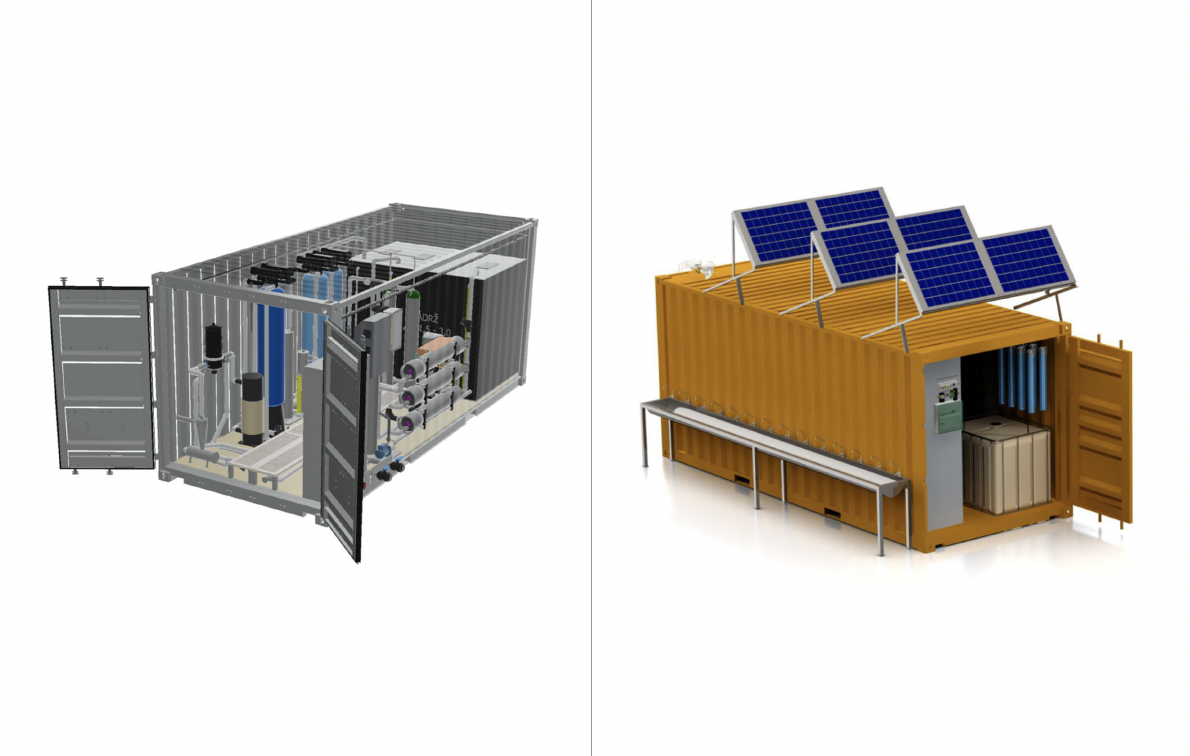 Kontejnerová úpravna vody