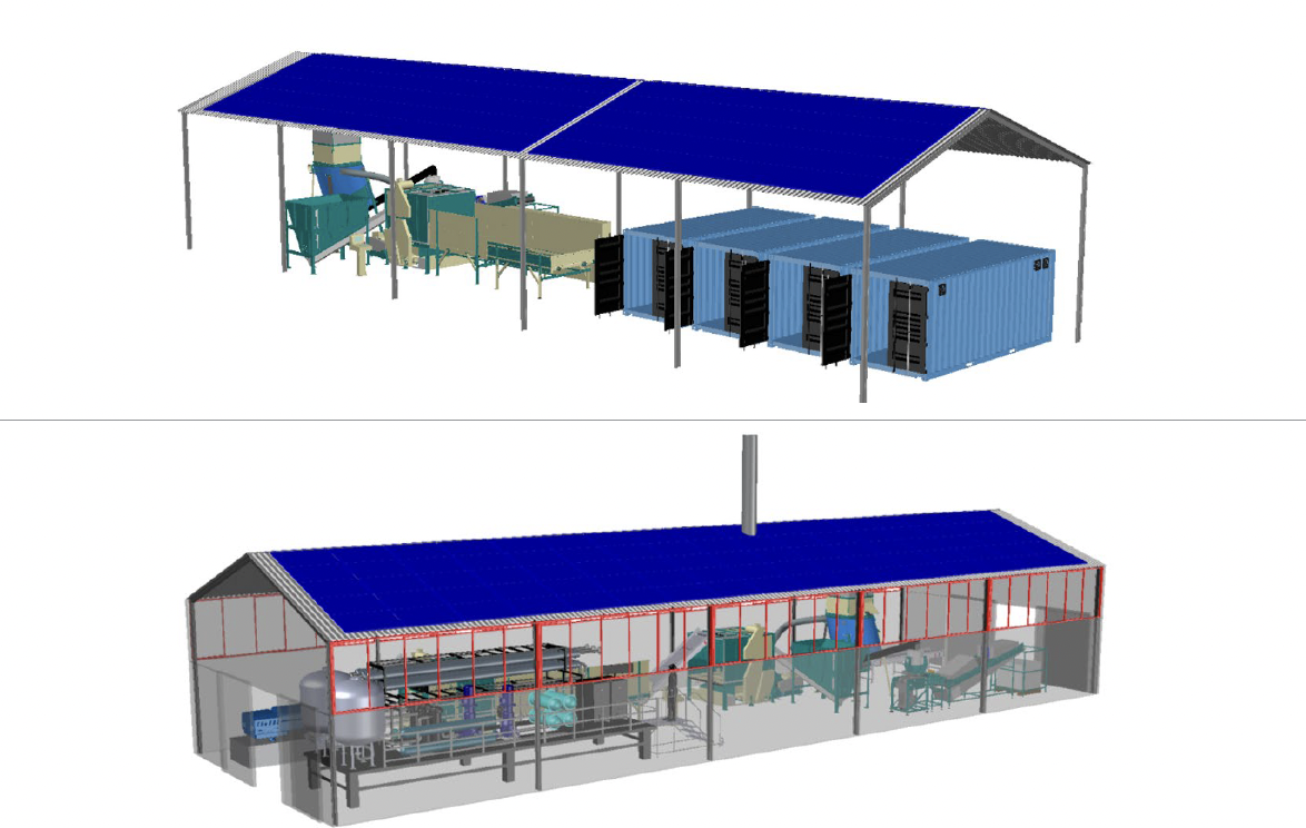 Projekt zpracování prasečí kejdy